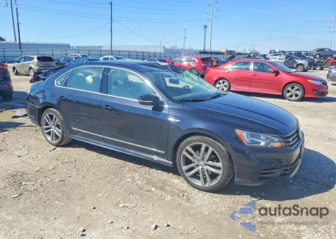 2017 Volkswagen Passat R-Line from USA, damaged, VIN 1VWDT7A39HC083574